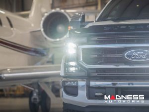Ford Super Duty LED Headlights - XB Series - Morimoto - White DRL Ford Super Duty LED Headlights - XB Series - Morimoto - White DRL